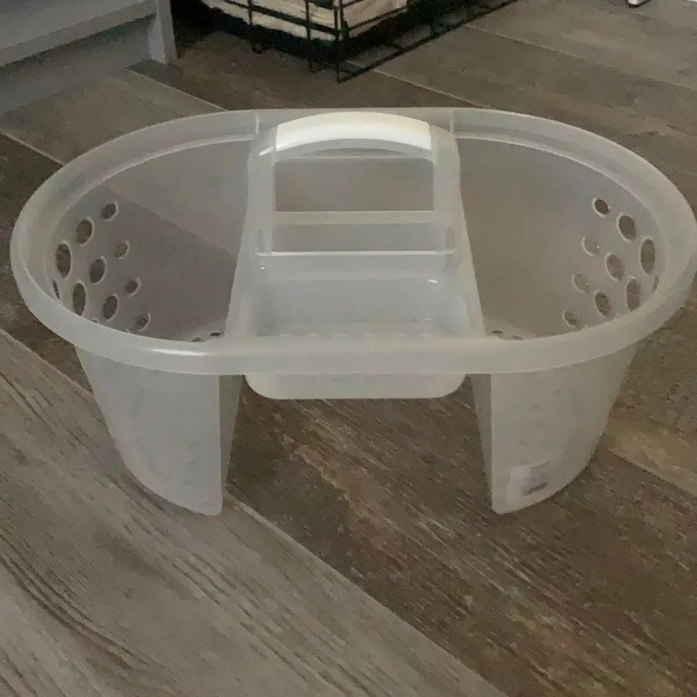 Large Clear Bath Caddy perfect for college or camp